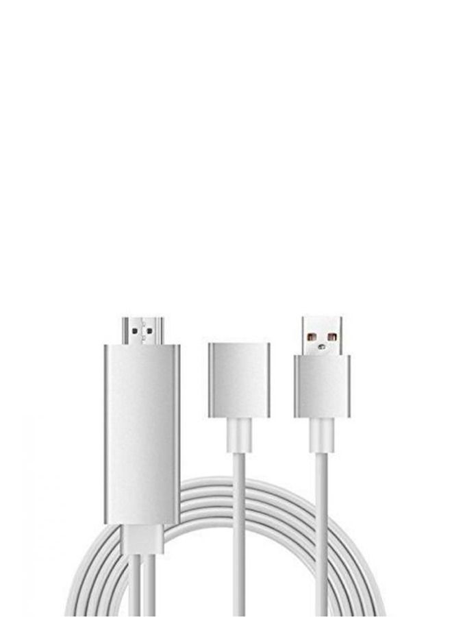 HDTV Cable HDMI HD Video Adapter 1080P Smart Converter Cable for Apple, Android and IPhone HD Plug and Play  - Image 1