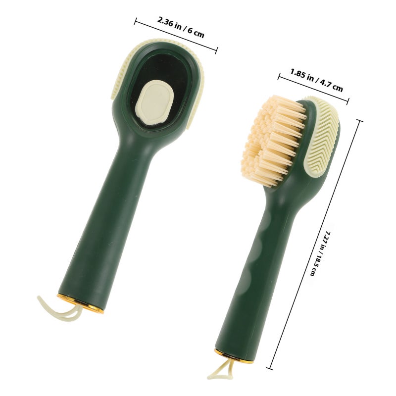 Multifunctional Liquid Shoe Brush With Soft For Cleaning Shoes And Clothes Household Scrub Brush For Wet And Dry Use - Image 2