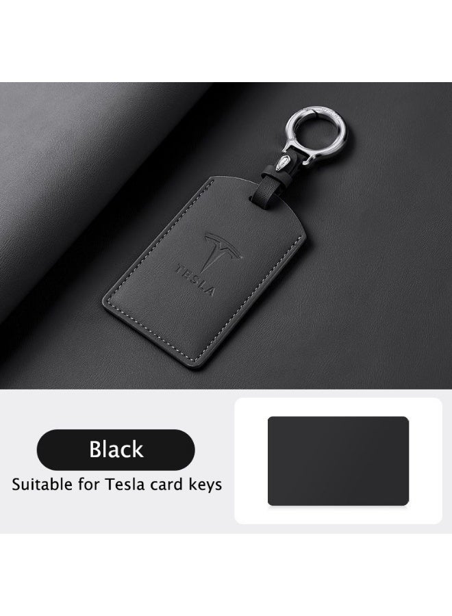 Tesla Car Card Key Protection Cover is suitable for all Tesla Model 3/Y Model x/s stylish leather card protection covers - Image 1