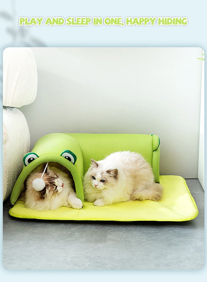 كيدل سرير قطط على شكل نفق للقطط من تصميم ديان جرين فروغ - Image 4