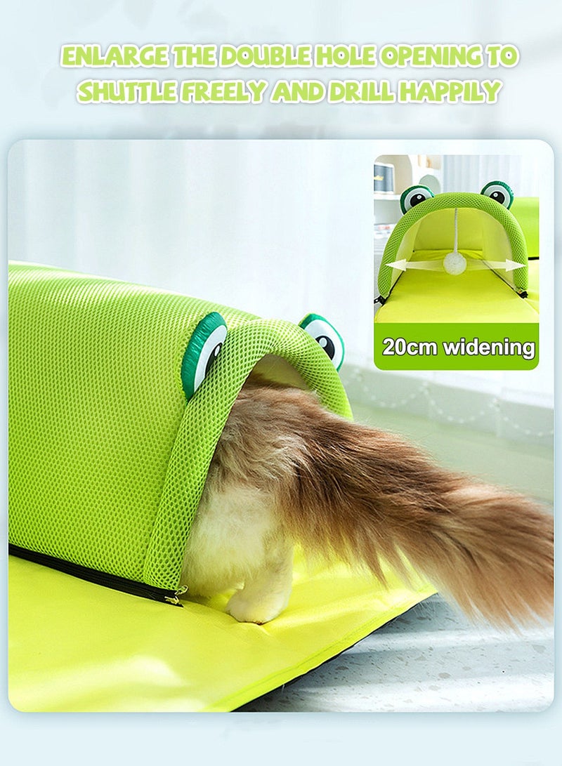 كيدل سرير قطط على شكل نفق للقطط من تصميم ديان جرين فروغ - Image 2