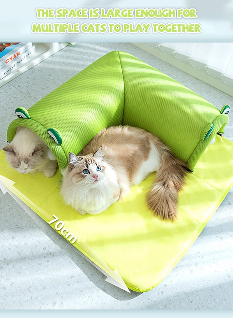 كيدل سرير قطط على شكل نفق للقطط من تصميم ديان جرين فروغ - Image 3