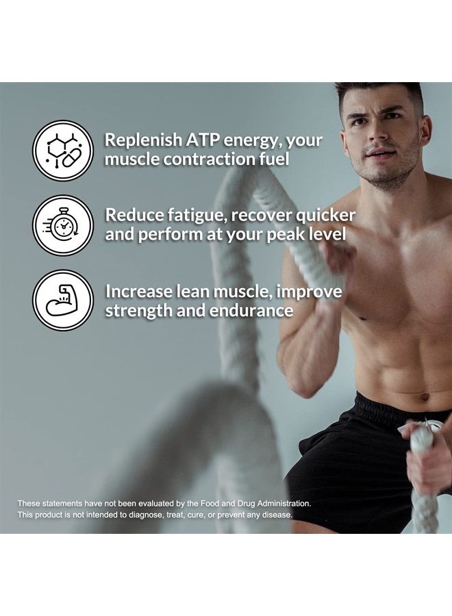 NAKED nutrition Pure Creatine Monohydrate – 200 Servings - 1,000 Grams, 2.2lb Bulk, Vegan, Non-GMO, Gluten Free, Soy Free. Aid Strength Gains, No Artificial Ingredients - NAKED CREATINE - Image 3