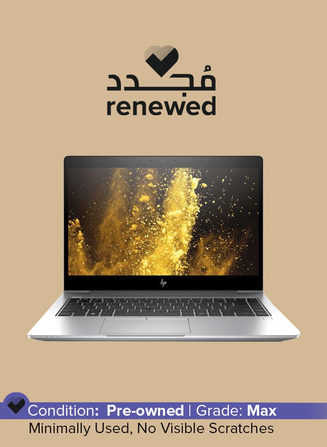 HP Renewed - Elitebook 840 G5 Laptop With 14-Inch Display,Core i5 Processor/8GB RAM/256GB SSD/Intel UHD Graphics 620 Silver - Image 1