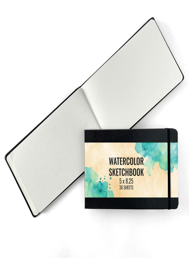 ArtSkills Watercolor Journal for Painting, 200 GSM Sketchbook with Watercolor Paper, 36 5” x 8.25” Sheets - Image 1
