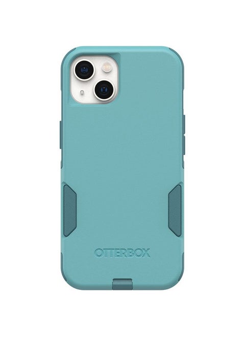 OtterBox iPhone 13 (ONLY) Commuter Series Case - RIVETING Way, Slim & Tough, Pocket-Friendly, with Port Protection Teal