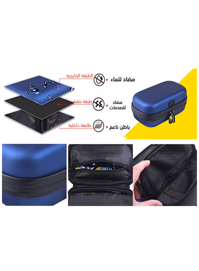 ارينا شنطة سفر لحفظ الادوية والانسولين من ارينا مع شاشة LCD وتبريد طويل الامد (تتضمن عبوتي ثلج معتمدة من ادارة امن المواصلات الامريكية) - تناسب 4-8 اقلام وادوية اخرى  - Image 5