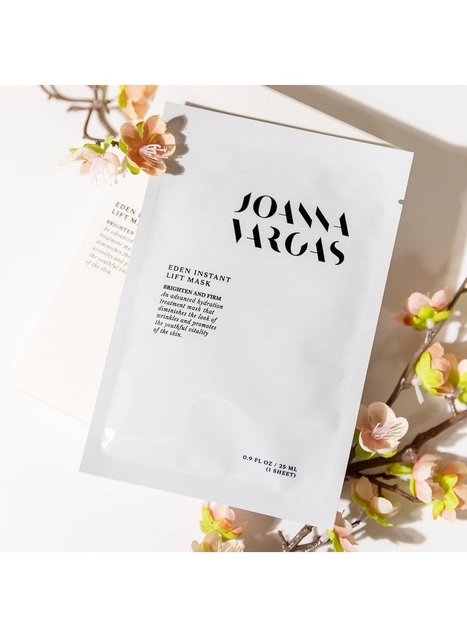 Joanna Vargas Eden Instant Face Lift Facial Masks Anti Aging Sheet Mask Skin Firming Face Sheet Mask Hydrating Sheet Mask For Glowing Skin Premium Face Mask Skin Care With Hyaluronic Acid 1Pc - Image 5
