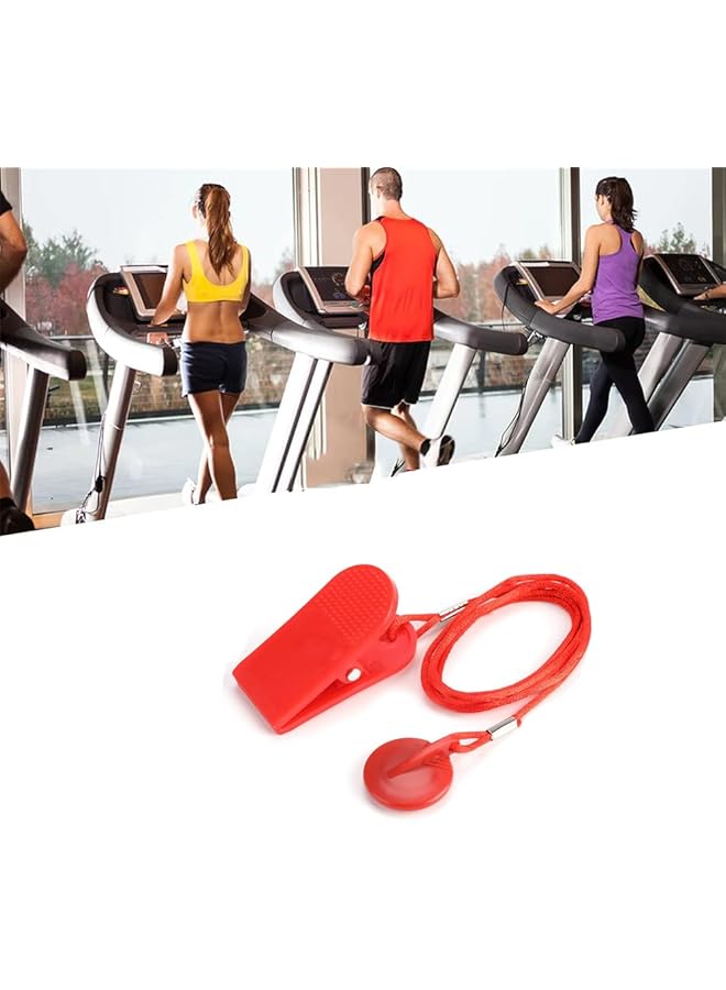 erorex Treadmill Safety Key, Treadmill Emergency Stop, Magnetic Stop Switch, Emergency Accessory Kits Magnet Safety Lock Compatible With Majority Of Treadmills - Image 1
