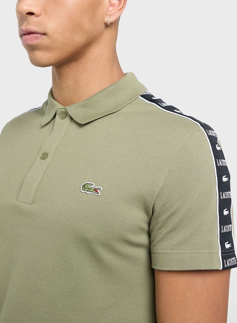 لاكوست Graphic Polo Shirt