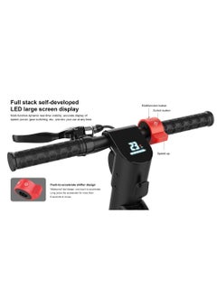 Crony X11 Max Folding Electric Scooter 450W 45KM/Hr 36V 13AH, LED Headlamp, LED Display, App Connectivity  - Image 4