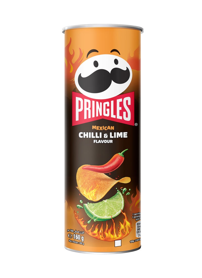 Pringles Mexican Chilli & Lime Chips - Image 1