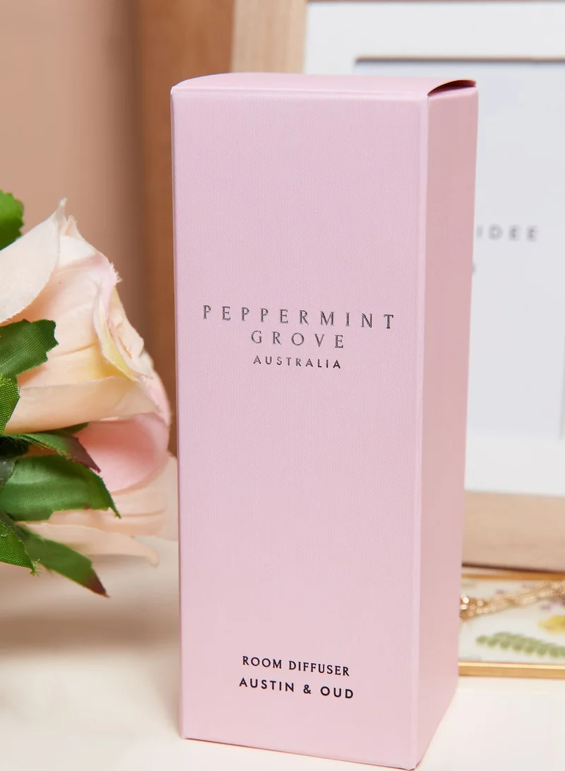 Peppermint Grove Austin & Oud - Mini Diffuser 100ml