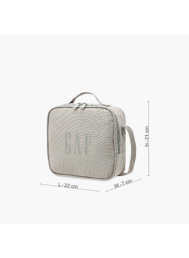 GAP Solid Lunch Bag in Grey for Kids - Image 2