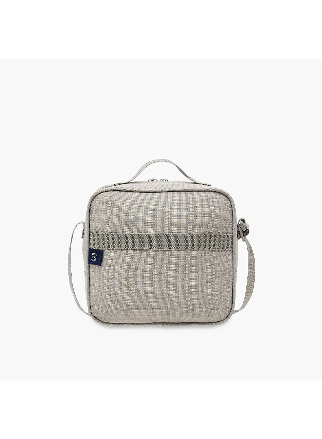 GAP Solid Lunch Bag in Grey for Kids - Image 3