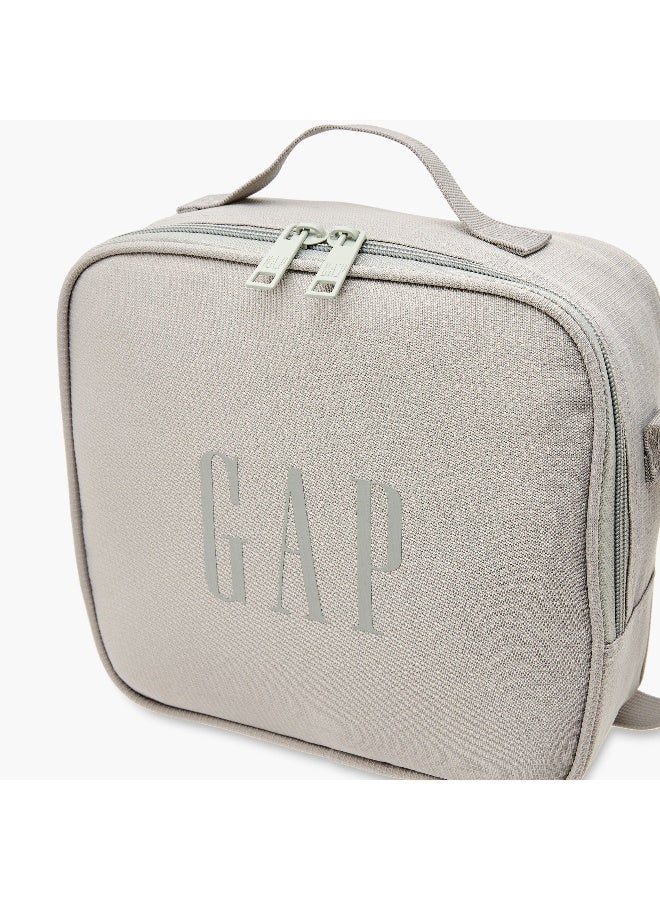 GAP Solid Lunch Bag in Grey for Kids - Image 5