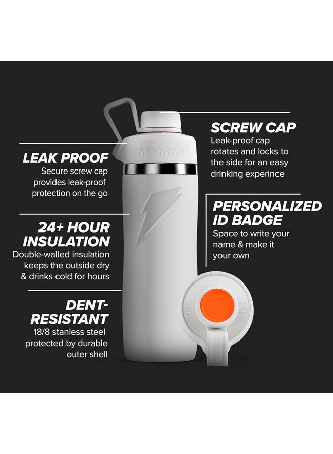 Gatorade Gatorade 'Overtime' 22oz Stainless Steel Bottle, Twist Cap, Blue - Image 2