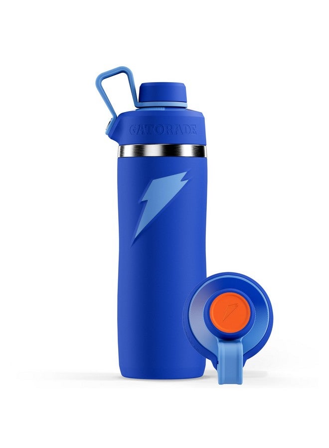 Gatorade Gatorade 'Overtime' 22oz Stainless Steel Bottle, Twist Cap, Blue - Image 1