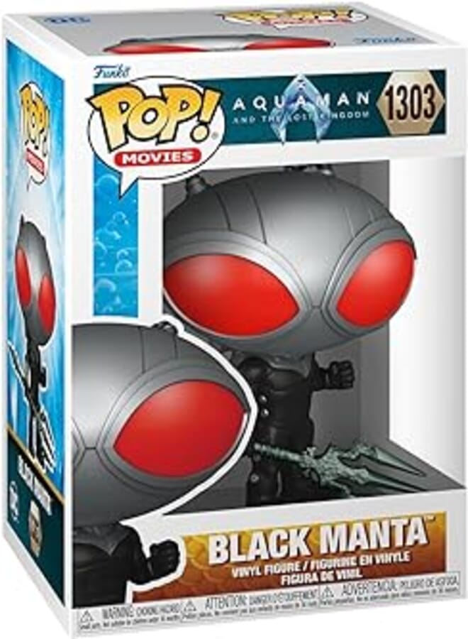 Funko Pop! Super Heroes: DC - Aquaman and the Lost Kingdom - Black Manta