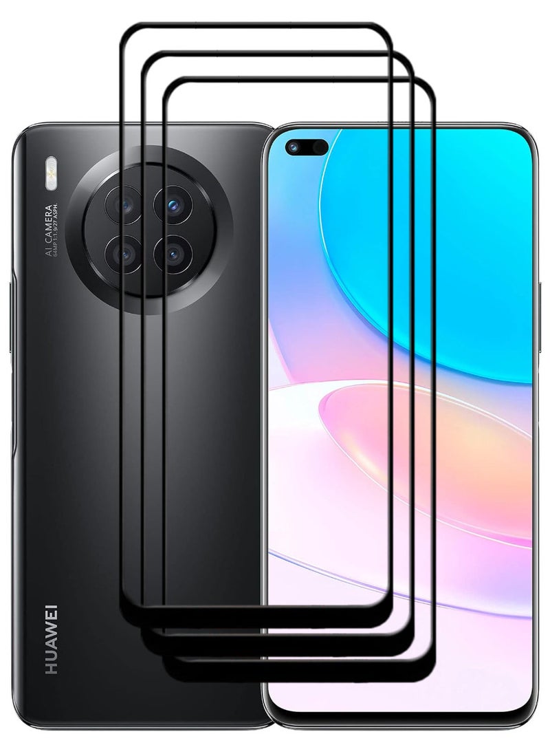 ACLIX 3 Pieces Antistatic ESD Dustproof Premium Quality High Definition Tempered Glass Screen Protector Designed For Huawei nova 8i - Image 1
