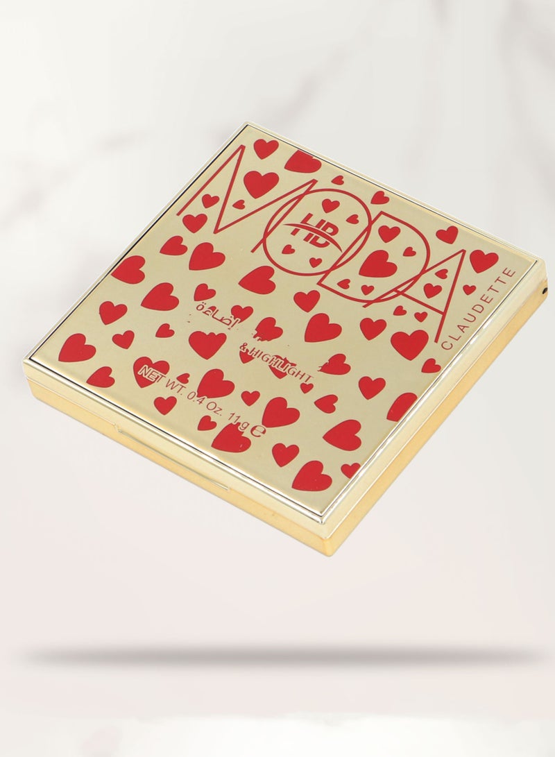 مودا اضاءة وجه ابيض لؤلؤي |هايلايتر| - Image 2