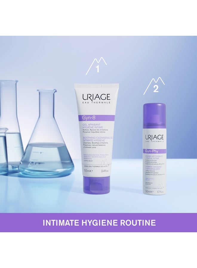 Uriage Gyn-Phy Refreshing Intimate Cleansing Gel, Gentle Soap-Free Daily Intimate Hygiene for Sensitive Skin, Lactic Acid & Mild Cleansing Agents, Helps Maintain Natural pH and Freshness, 200 ml - Image 5
