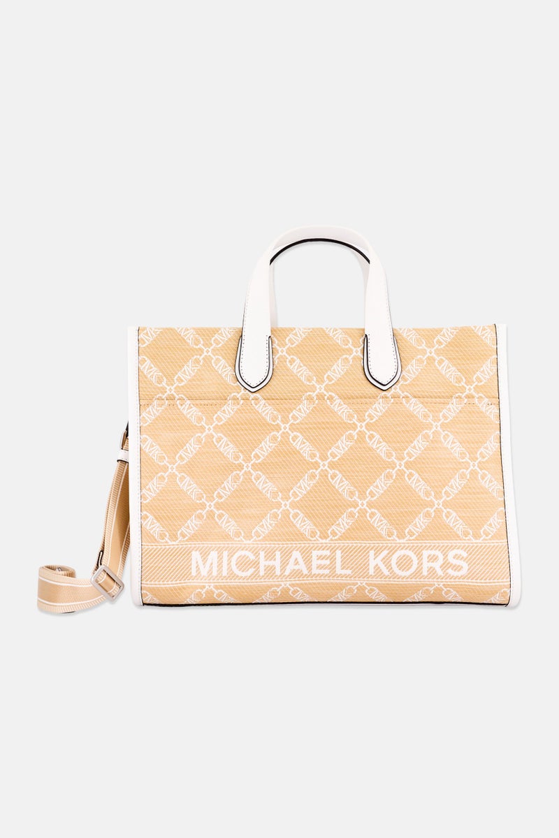 Michael Kors حقائب توت نسائية بشعار العلامة التجارية، متعددة الألوان - Image 1