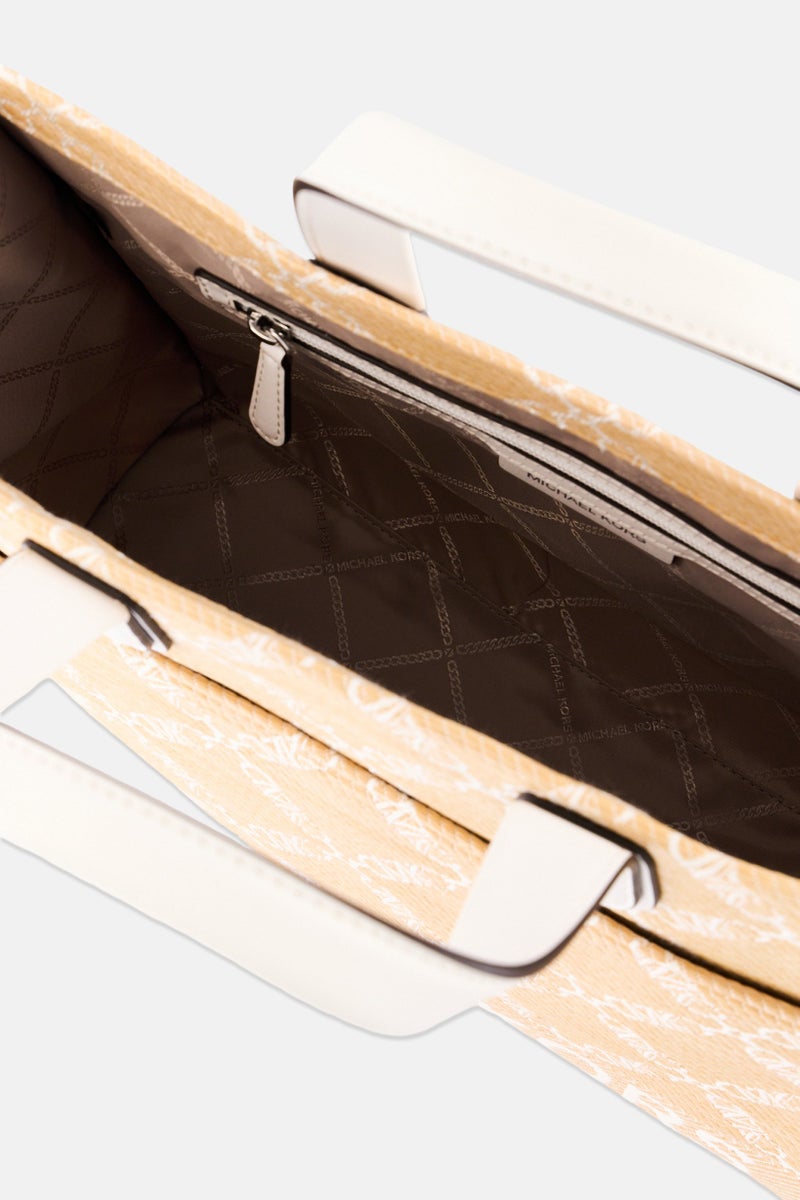 Michael Kors حقائب توت نسائية بشعار العلامة التجارية، متعددة الألوان - Image 5