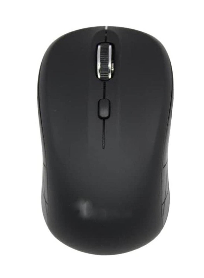 GF-2910 Wireless Optical Mouse With 2.4 GHz with USB Mini Receiver Black - Image 1