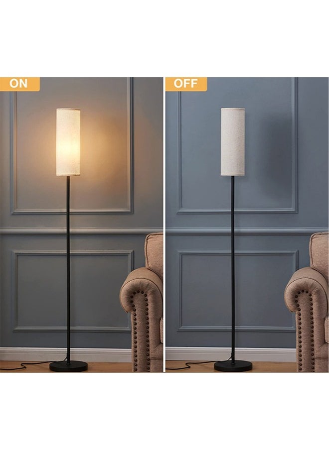 Joshberg Floor lamp,9W Floor Lamps for Living Room with 3 Color Temperatures,Reading Lamp with Remote Control,Tall Lamp,Led Lamp,Living Room Lamp,Color Changing Lamp with Beige Lamp Shade(Bulb Included)  - Image 3