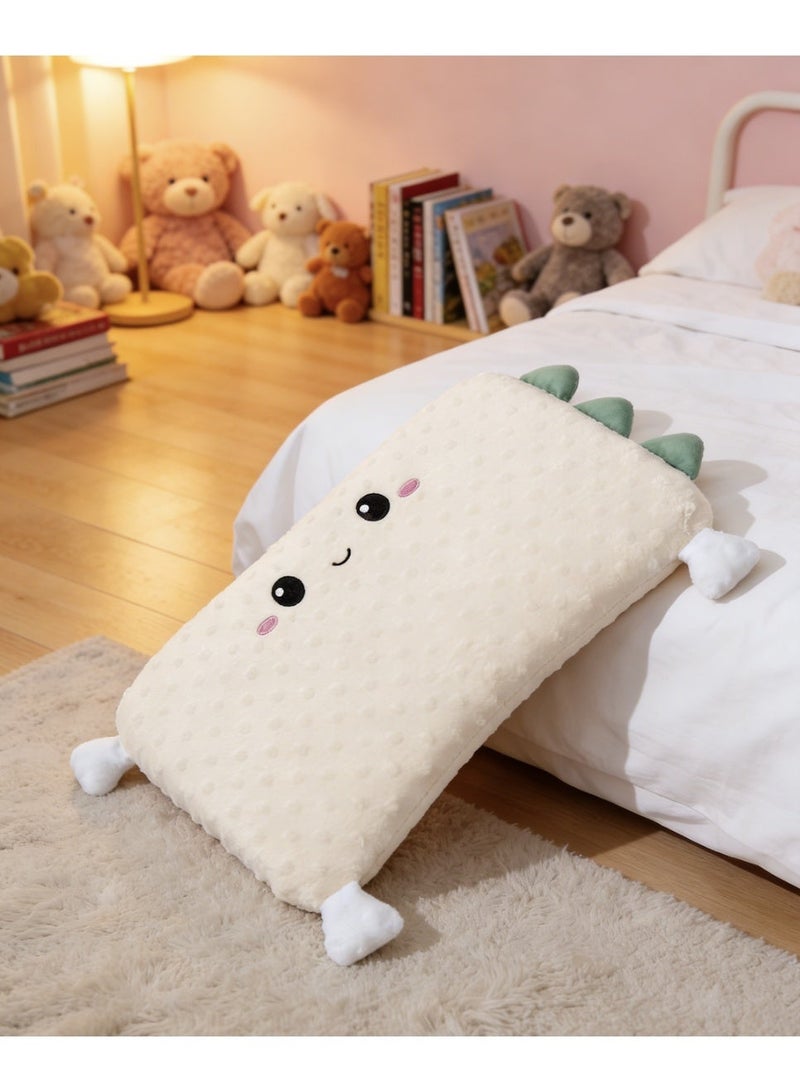 bbet Baby Nursing Sleeping Pillow for 0-3 Years, Ergonomic Toddler Pillow for Sleeping, Soft Infant Spine Protection Pillow, Kids Neck Support Bed Pillow, Yellow - Image 1