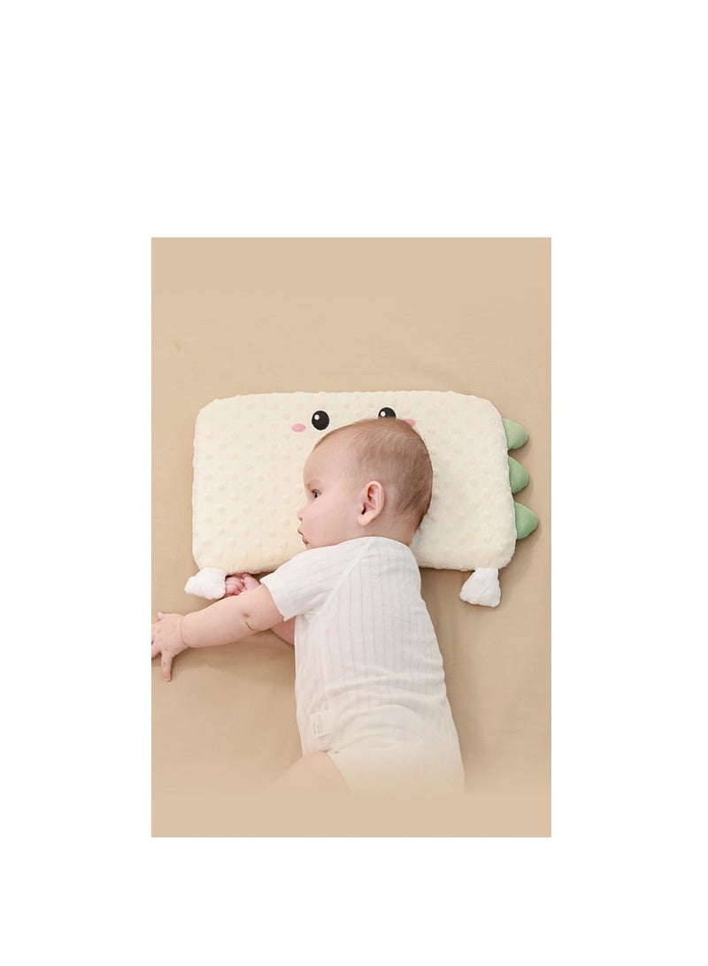 bbet Baby Nursing Sleeping Pillow for 0-3 Years, Ergonomic Toddler Pillow for Sleeping, Soft Infant Spine Protection Pillow, Kids Neck Support Bed Pillow, Yellow - Image 3