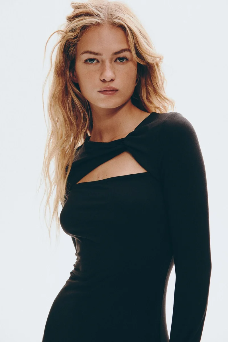 H&M Cut-out bodycon dress