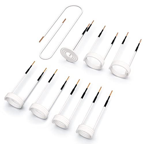ajee Induction Heater Coil Kit 8PCS Most Used Induction Heater Coils with Varying Lengths Magnetic Heat Resistant Induction Heater Tool with Flexibility and Long Lifespan For Removing Rusty Bolts and Nuts - Image 1