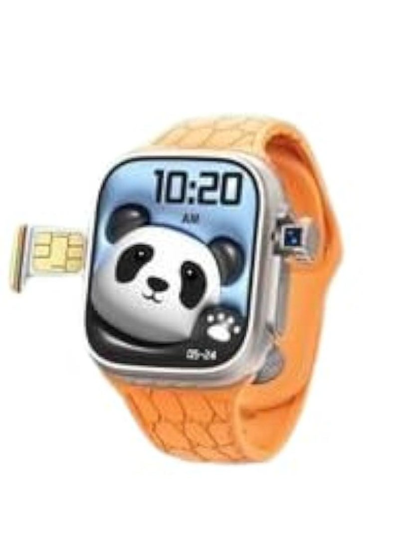 modio ST13 5G Network 3 Pairs Strap/2.2 inch Smartwatch and Charger Gold