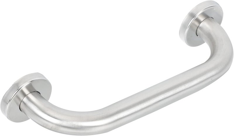 Stainless Steel Safety Grab Bar 2pcs Non-Slip Bathtub Handrails Bathroom Support Handles for Elderly and Disabled, 19x200mm Sanded Finish, Bathroom Safety and Accessibility Aid - Image 1