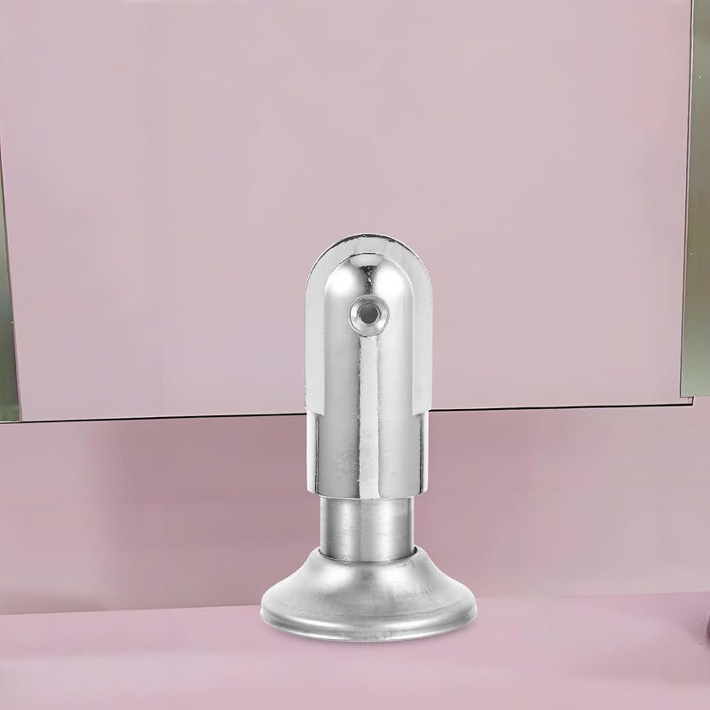 4pcs 304 Stainless Steel Toilet Partition Bracket Support Feet 6cm Public Restroom Stall Hardware Partition Fitting Supply - Image 5