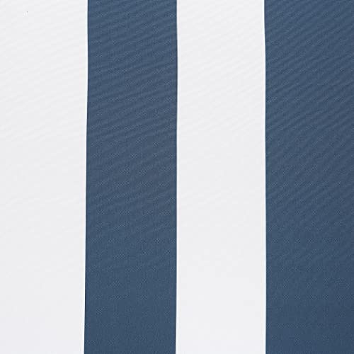 Sun Zero Valencia 2-Pack Cabana Stripe Indoor/Outdoor UV Protectant Energy Efficient Grommet Curtain Panel Pair - Image 5