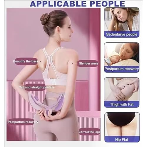 VVRAT V-VRAT LED Digital Hip and Pelvic Floor Muscle Trainer, Inner Thigh Exercise Equipment, Kegel Tightener, Pelvic Floor Exerciser Device for Girls, Women Home, Gym(1PCs Multicolor) - Image 5
