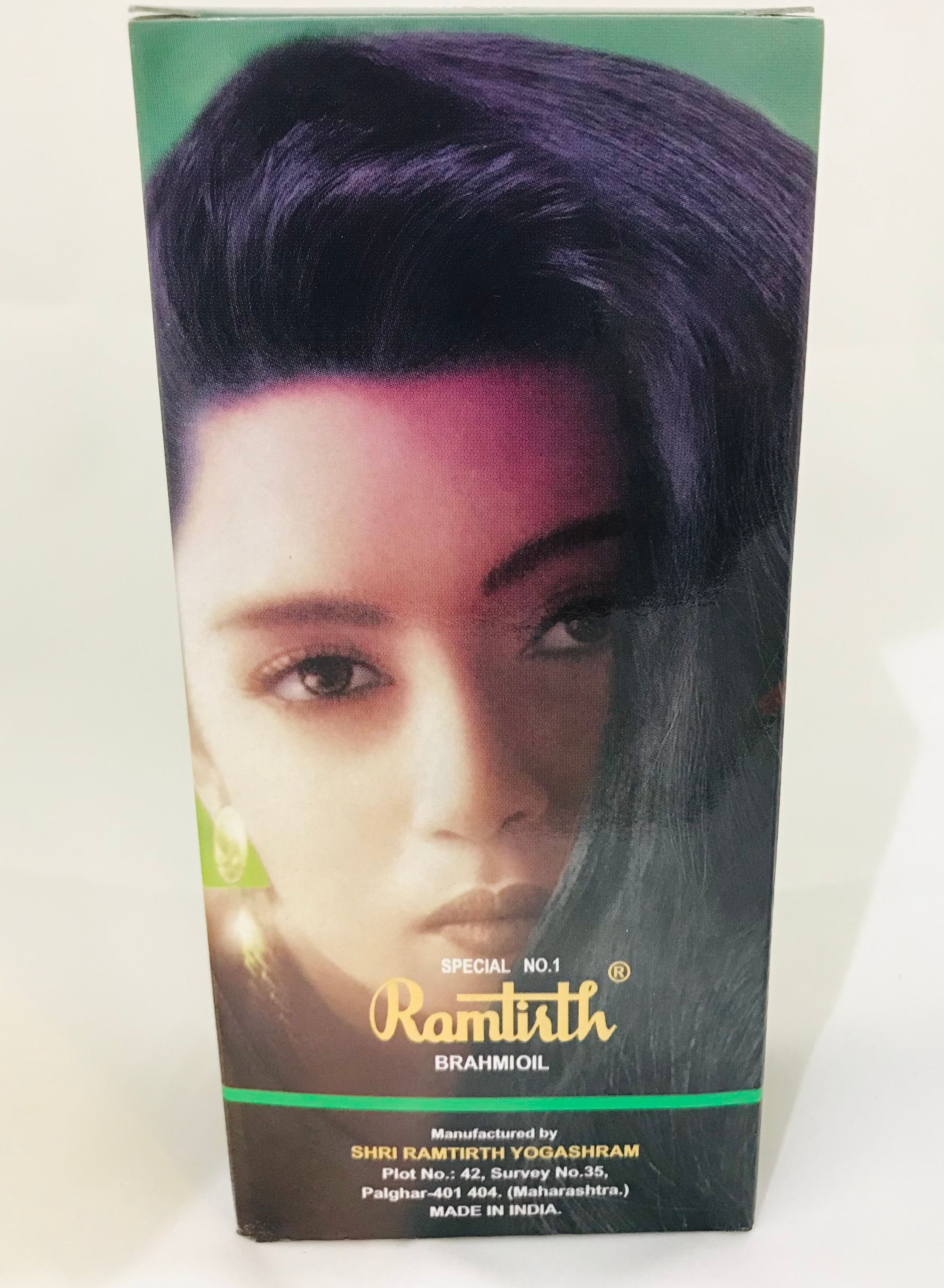 Amazoncom  Ramtirth Brahmi Hair Oil 200ml  Hair And Scalp Treatments   Beauty  Personal Care