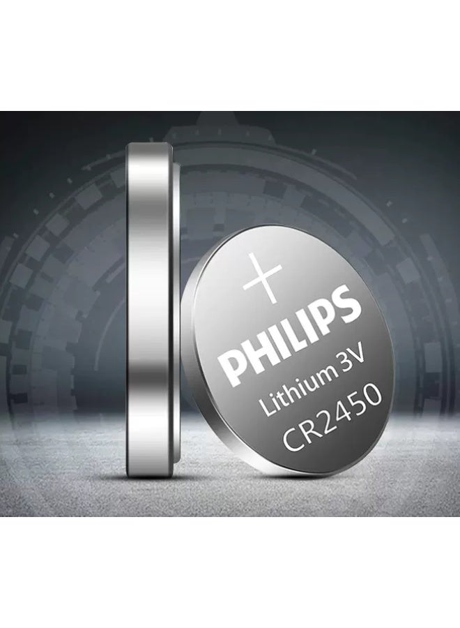 Philips CR2450 Button Lithium Coin Battery 3V - 1 piece - Image 2