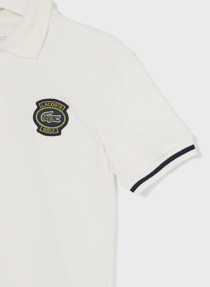 LACOSTE Kids Logo Polo