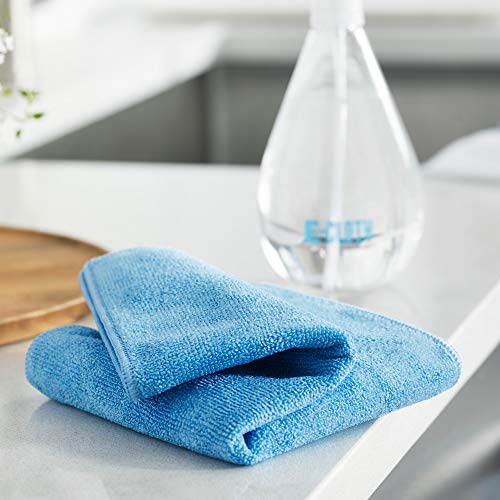 E-Cloth Microfiber Cloth, World's Leading Premium Microfiber Cleaning Cloth, Twice as Durable as Competition, 1 Year Guarantee, Ideal for Kitchen, Countertops, Sinks, and Bathrooms, Blue, 4 Pack - Image 4
