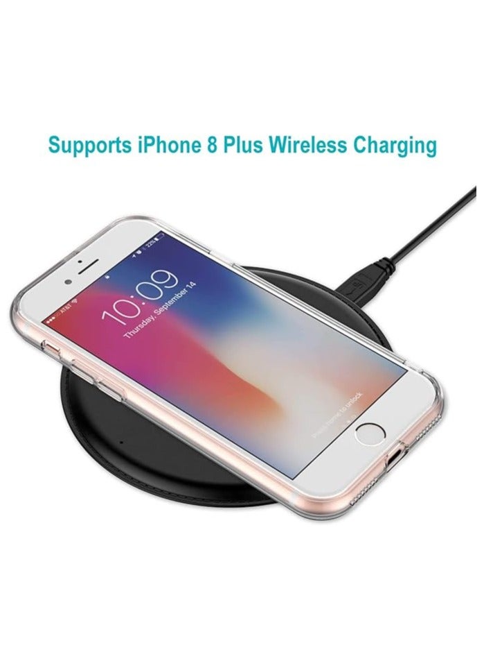 فواتير غطاء خلفي شفاف مرن ضد الصدمات لهاتف iPhone 8 PLUS – غطاء من TPU نحيف للحماية - Image 4