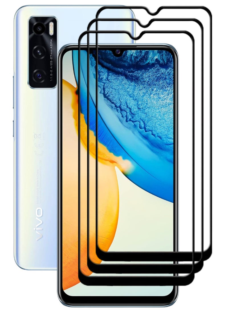 ACLIX 3 Pieces Antistatic ESD Dustproof Premium Quality High Definition Tempered Glass Screen Protector Designed For vivo Y70 - Image 1