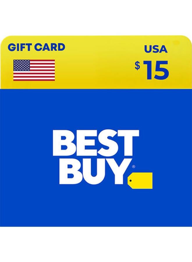 Best Buy Gift Card - USA  15 USD