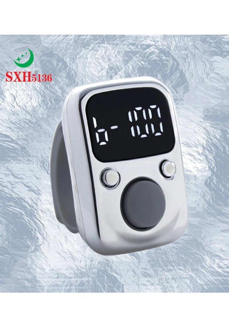 Digital Tasbeeh Zikr Counter Ring With LCD Display Screen - Image 2