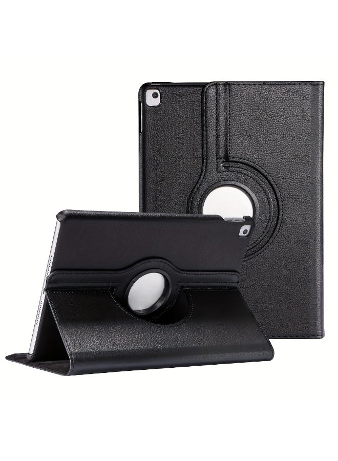 iPad 10.9 case 2020 iPad Air 4 2020 Case, Full Body Protective 360 Degree Rotating Leather Smart Folio Case Auto Wake/Sleep for iPad Air 4th Generation case/iPad 10.9-inch case (Black) - Image 1