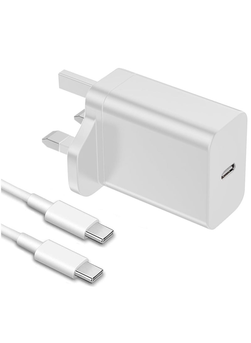 Beauenty 25W USB-C Super Fast Charger Adapter for Samsung Galaxy Devices - White - Image 1