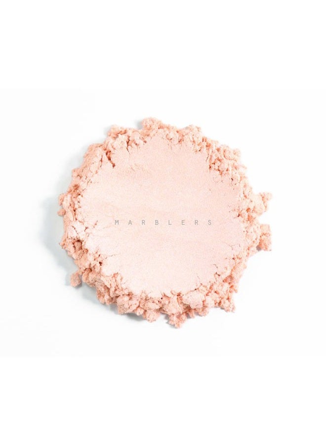 MARBLERS Mica Powder Colorant 3oz (85g) [Peach] | Pearlescent Pigment | Tint | Pure Mica Powder for Resin | Dye | Non-Toxic | Great for Epoxy, Soap, Nail Polish, Cosmetics and Bath Bombs… - Image 2